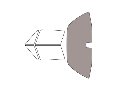 Rear Windshield - 50%
