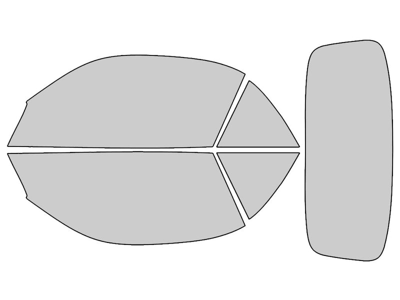 Avery Dennison Porsche 911 1999-2004 Convertible NR Pro Precut Window Tint Kit