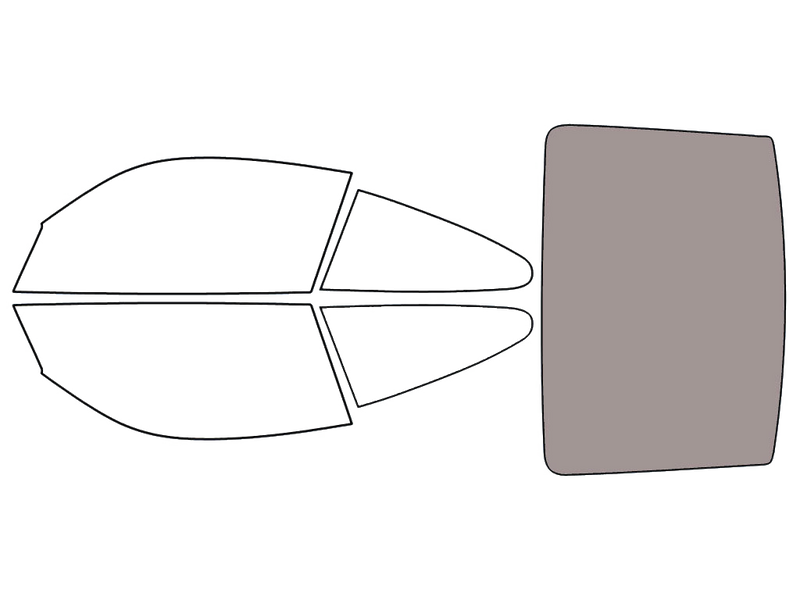 Rear Windshield - 50%