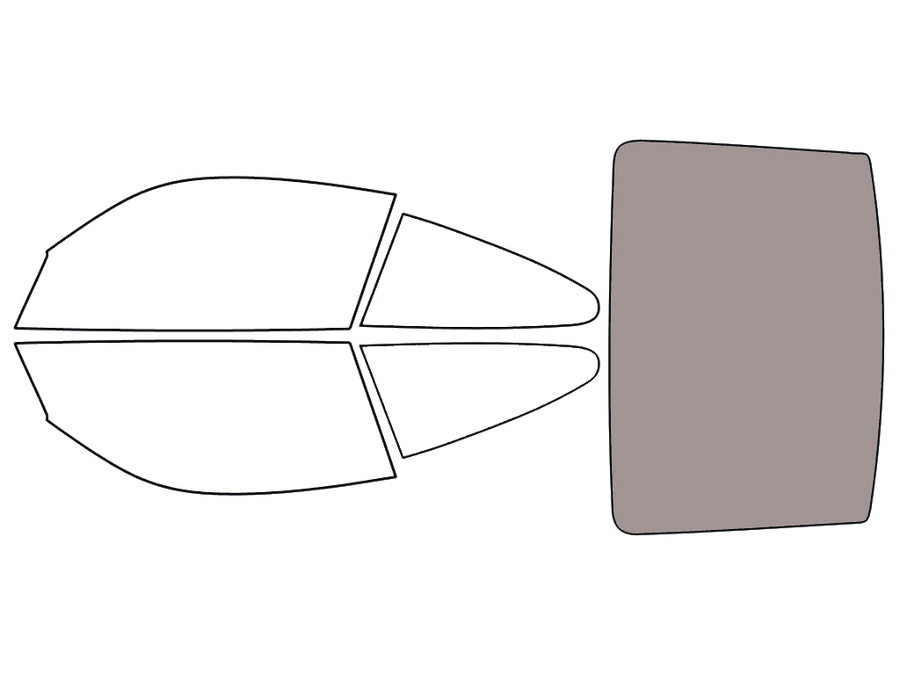 Rear Windshield - 50%