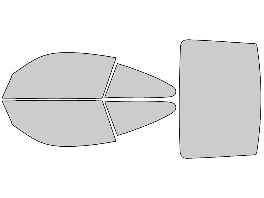 Avery Dennison Porsche 911 2001-2006 Coupe HP Pro Precut Window Tint Kit