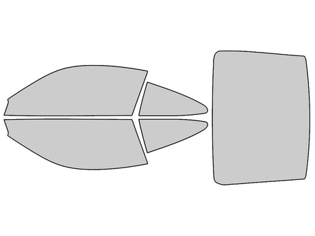 Avery Dennison Porsche 911 2012-2019 Coupe NR Nano Ceramic IR Precut Window Tint Kit