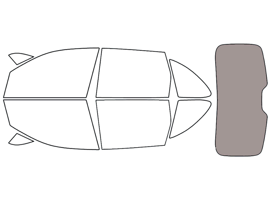 Rear Windshield - 50%