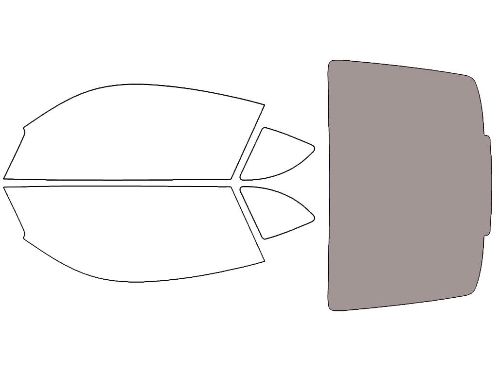 Rear Windshield - 50%
