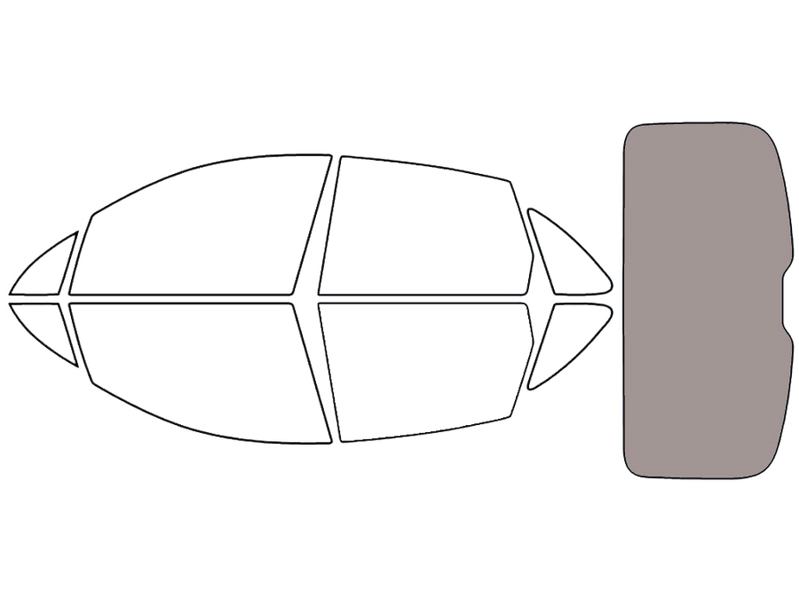 Rear Windshield - 50%