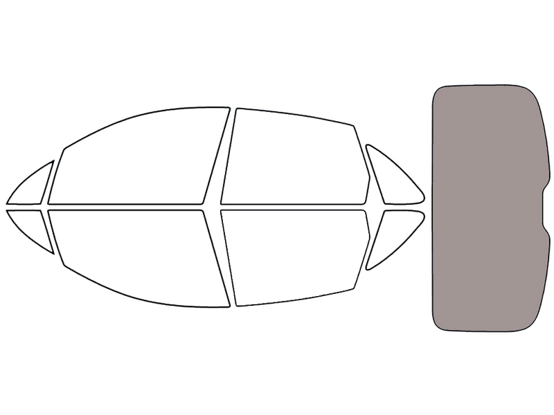 Rear Windshield - 50%