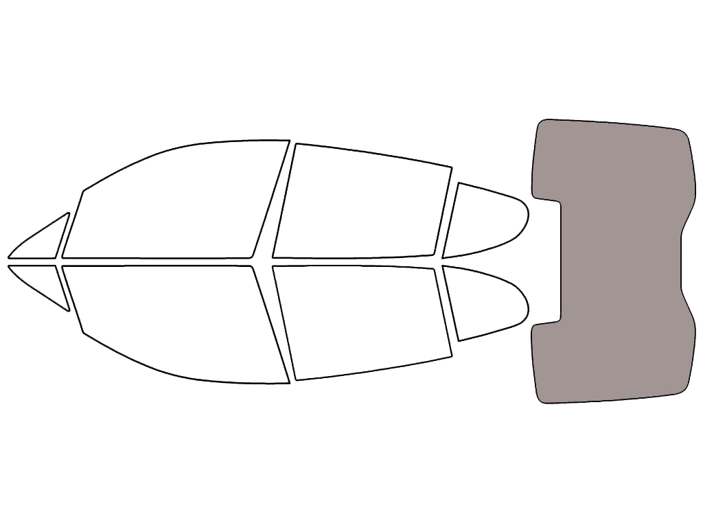 Rear Windshield - 50%