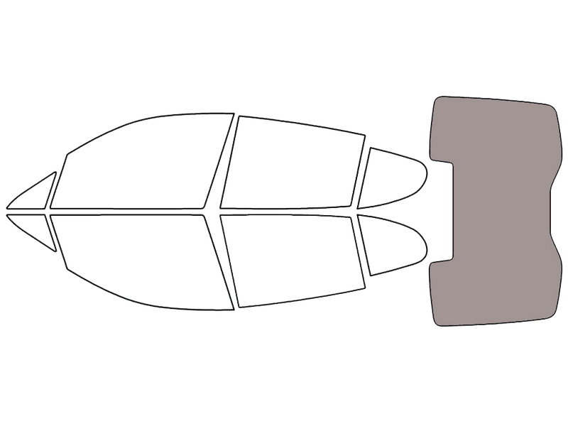 Rear Windshield - 50%