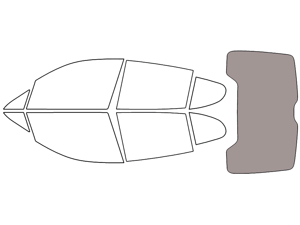 Rear Windshield - 50%