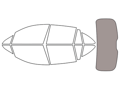 Rear Windshield - 50%