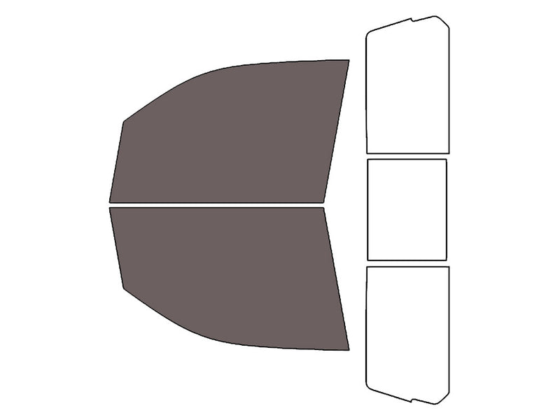 Rvinyl™ Truck Precut Carbon Ceramic Window Tint - Front