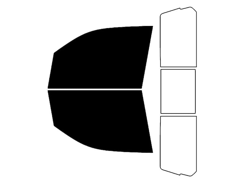 Rvinyl™ Truck Precut Carbon Ceramic Window Tint - Front