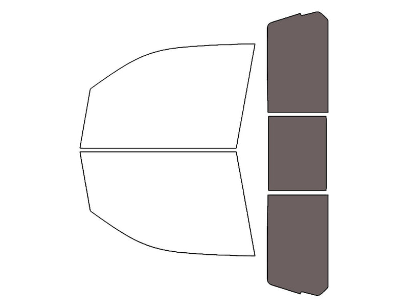 Rvinyl™ Truck Precut Carbon Ceramic Window Tint - Rear Windshield