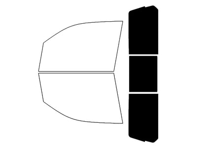 Rvinyl™ Truck Precut Carbon Ceramic Window Tint - Rear Windshield