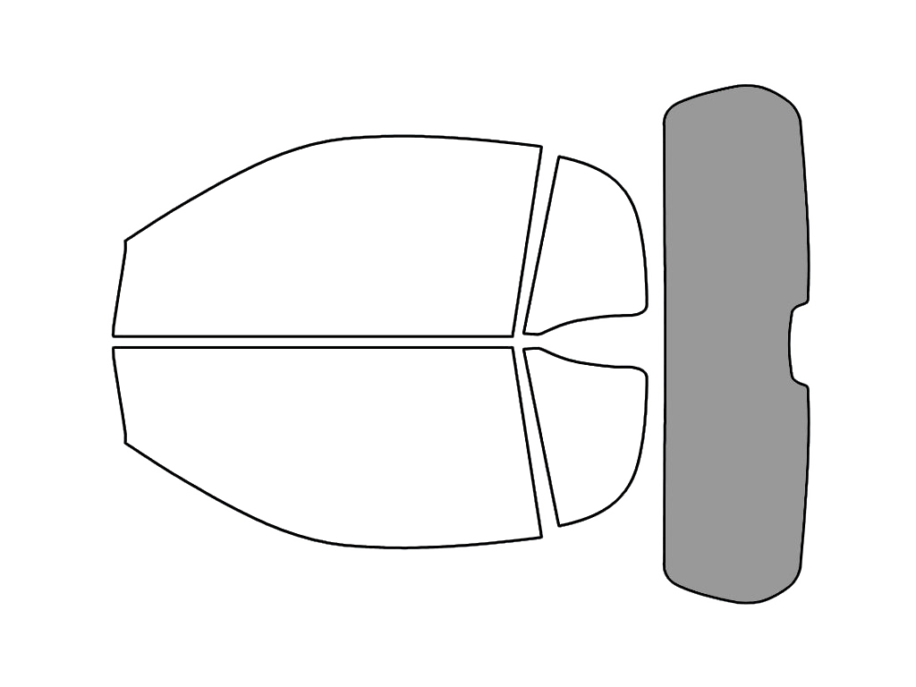 Rear Windshield - 50%