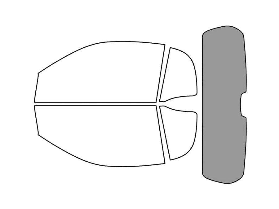 Rear Windshield - 50%