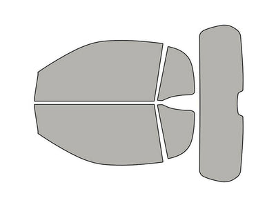 Avery Dennison SMART Fortwo 2008-2015 Coupe NR Pro Precut Window Tint Kit