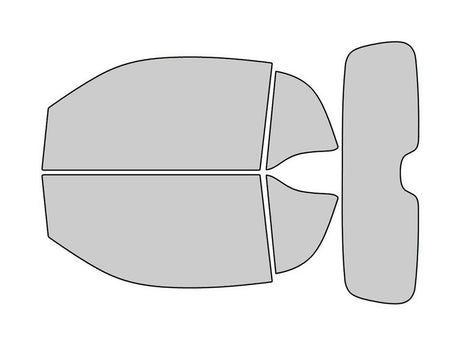 SMART Fortwo 2016-2017 Coupe Carbon Nano-Ceramic Window Tint