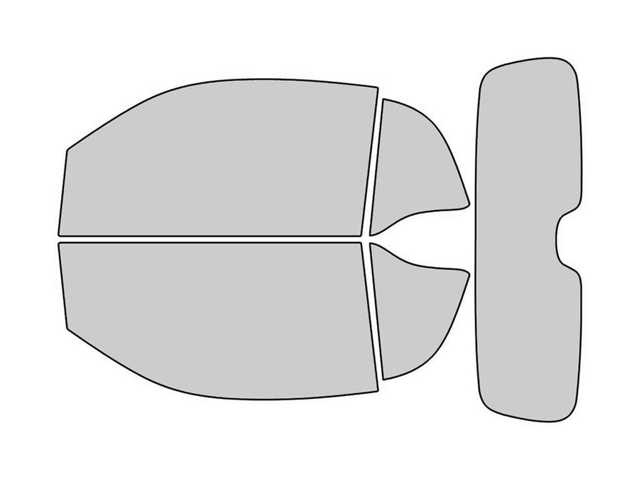 SMART Fortwo 2016-2017 Coupe Carbon Nano-Ceramic Window Tint