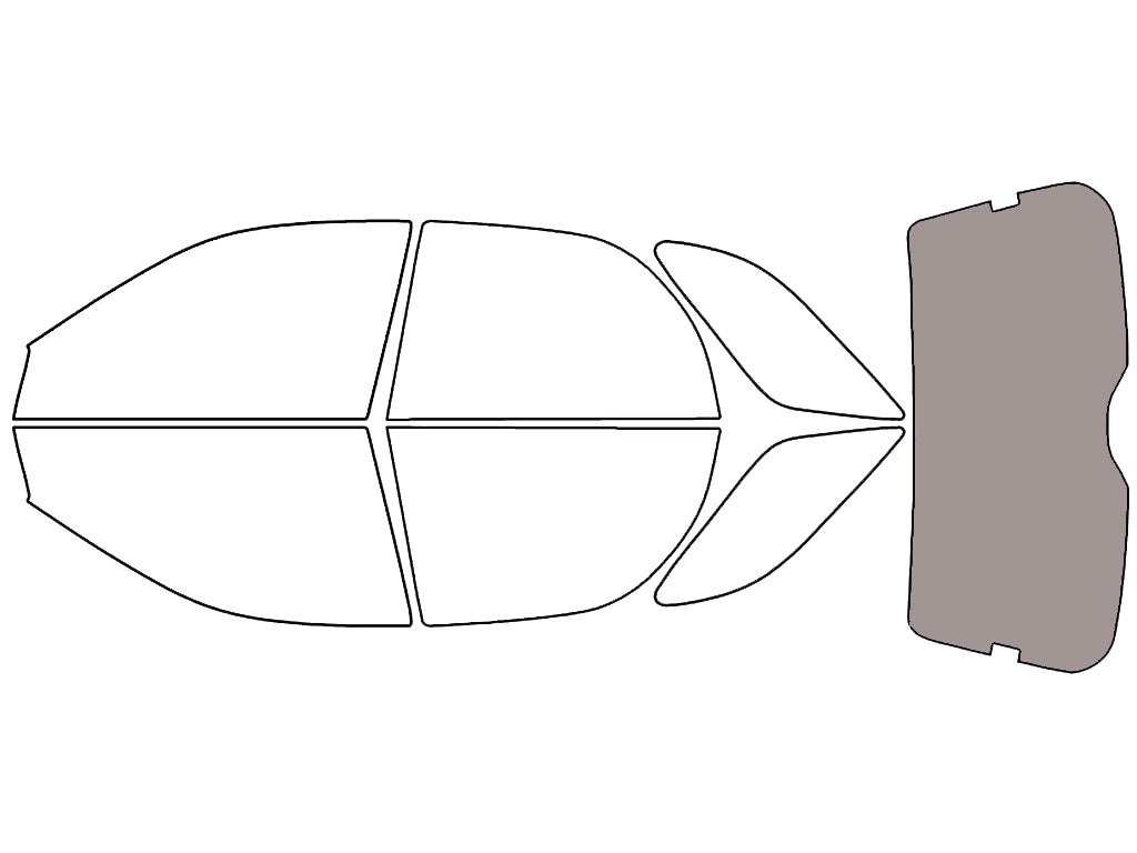 Rear Windshield - 50%