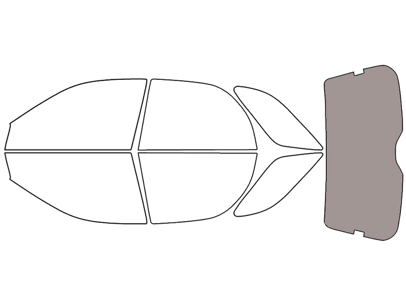 Rear Windshield - 50%