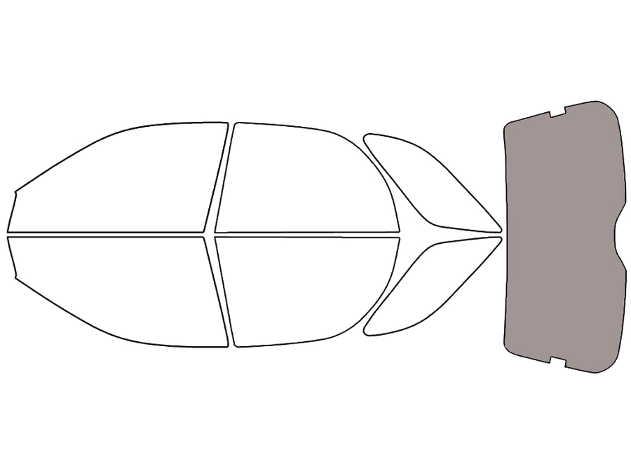 Rear Windshield - 50%