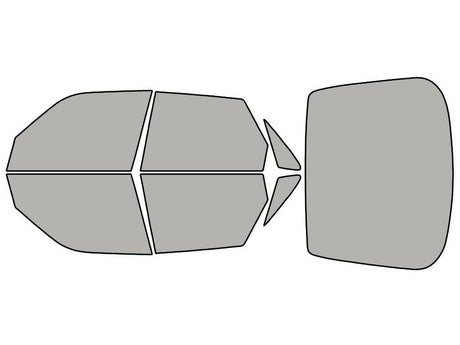 Rvinyl Saab 9-3 1999-2002 Hatchback Precut Window Tint Kit