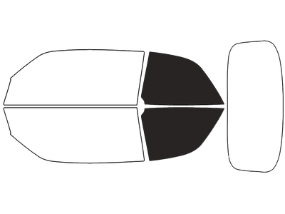 Avery Dennison™ Saab 9-3 1999-2003 HP Pro Precut Window Tint (Convertible)