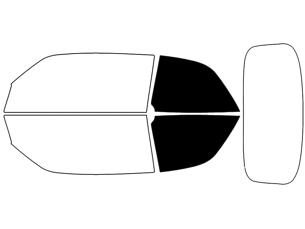 Avery Dennison™ Saab 9-3 1999-2003 HP Pro Precut Window Tint (Convertible)