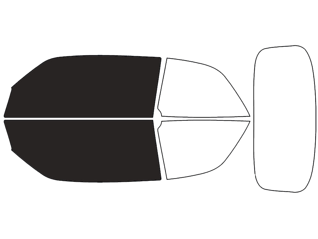 Avery Dennison™ Saab 9-3 1999-2003 HP Pro Precut Window Tint (Convertible)