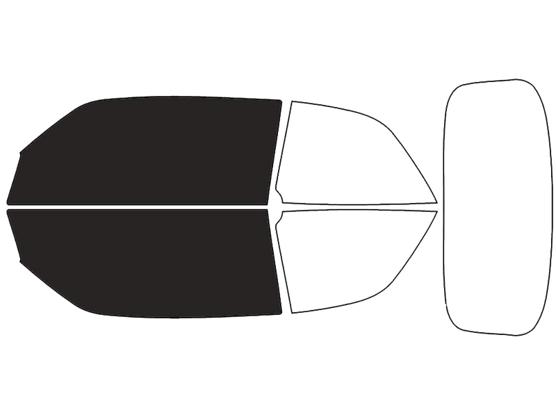 Avery Dennison™ Saab 9-3 1999-2003 HP Pro Precut Window Tint (Convertible)