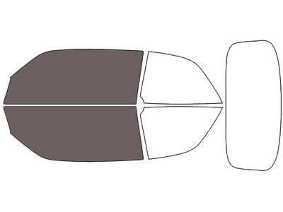 Avery Dennison™ Saab 9-3 1999-2003 HP Pro Precut Window Tint (Convertible)