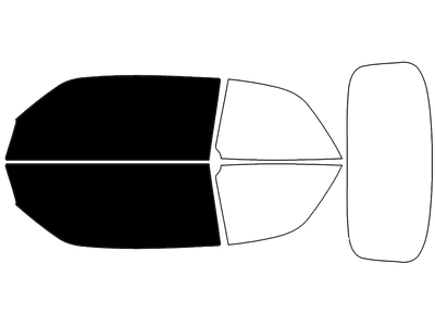 Avery Dennison™ Saab 9-3 1999-2003 HP Pro Precut Window Tint (Convertible)