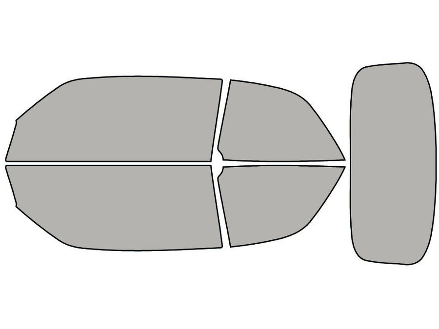 Avery Dennison Saab 9-3 1999-2003 Convertible NR Nano Ceramic IR Precut Window Tint Kit