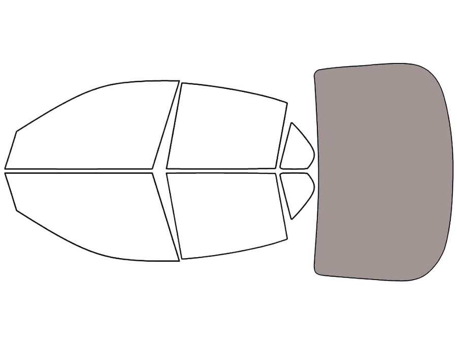 Rear Windshield - 50%