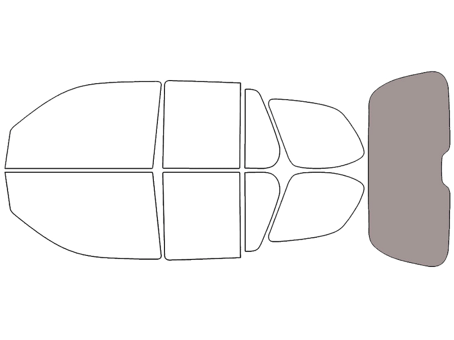 Rear Windshield - 50%