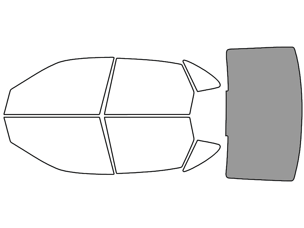 Rear Windshield - 50%