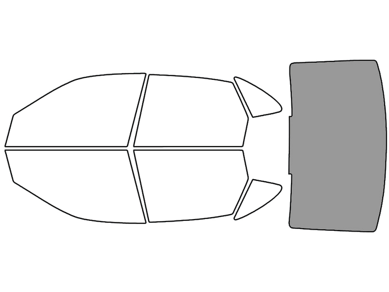 Rear Windshield - 50%