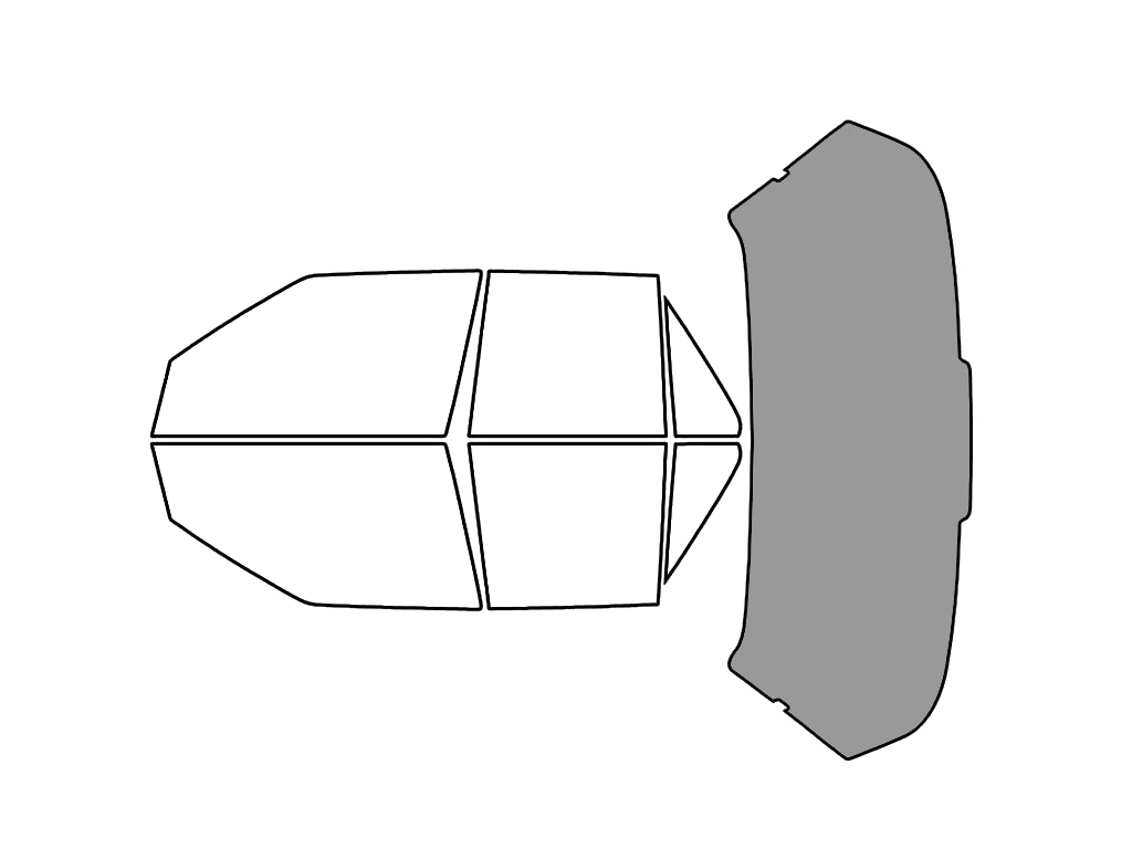 Rear Windshield - 50%