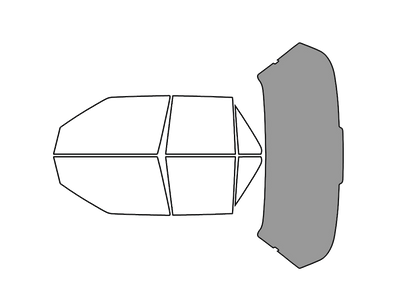 Rear Windshield - 50%