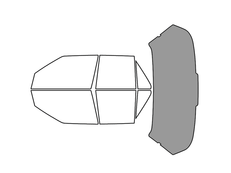 Rear Windshield - 50%