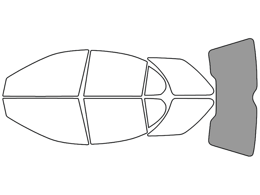 Rear Windshield - 50%