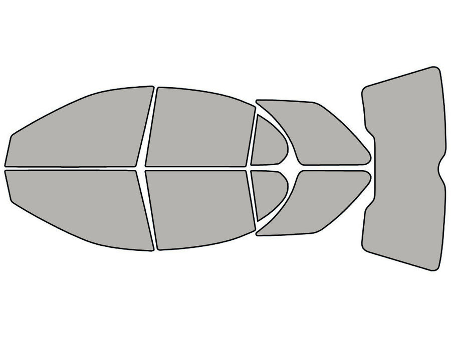 Avery Dennison Saturn S-Series 1996-2001 Wagon NR Nano Ceramic IR Precut Window Tint Kit