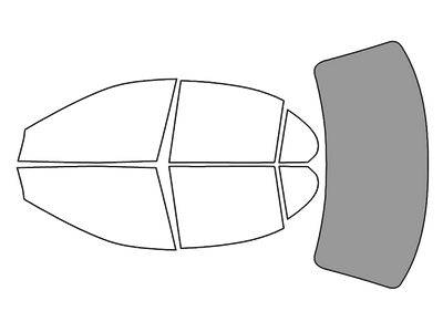 Rear Windshield - 50%
