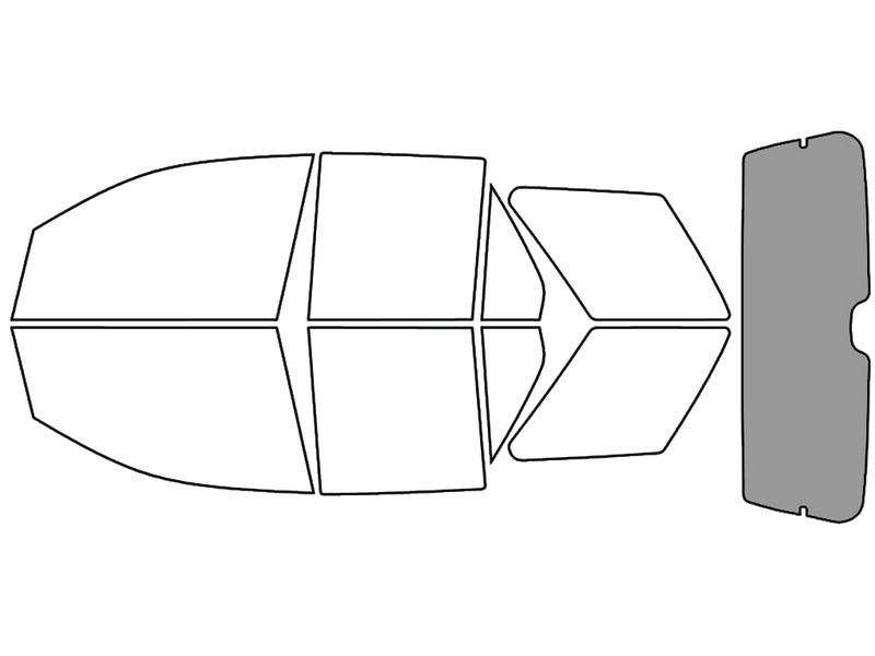Rear Windshield - 50%