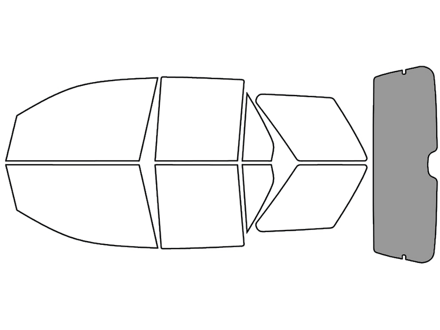 Rear Windshield - 50%