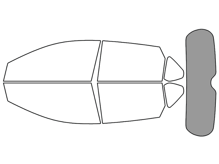 Rear Windshield - 50%