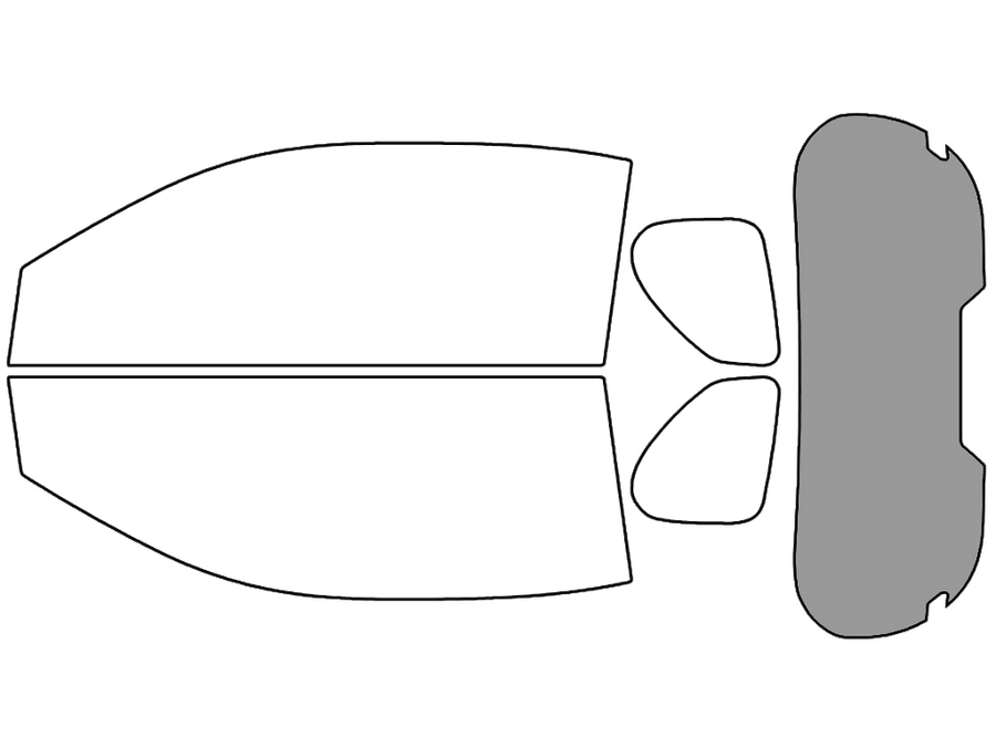 Rear Windshield - 50%
