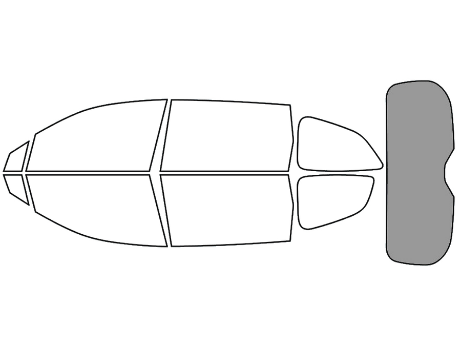 Rear Windshield - 50%