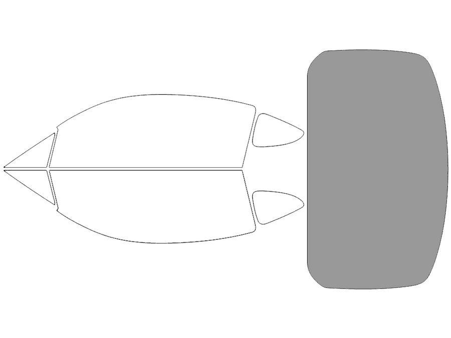 Rear Windshield - 50%